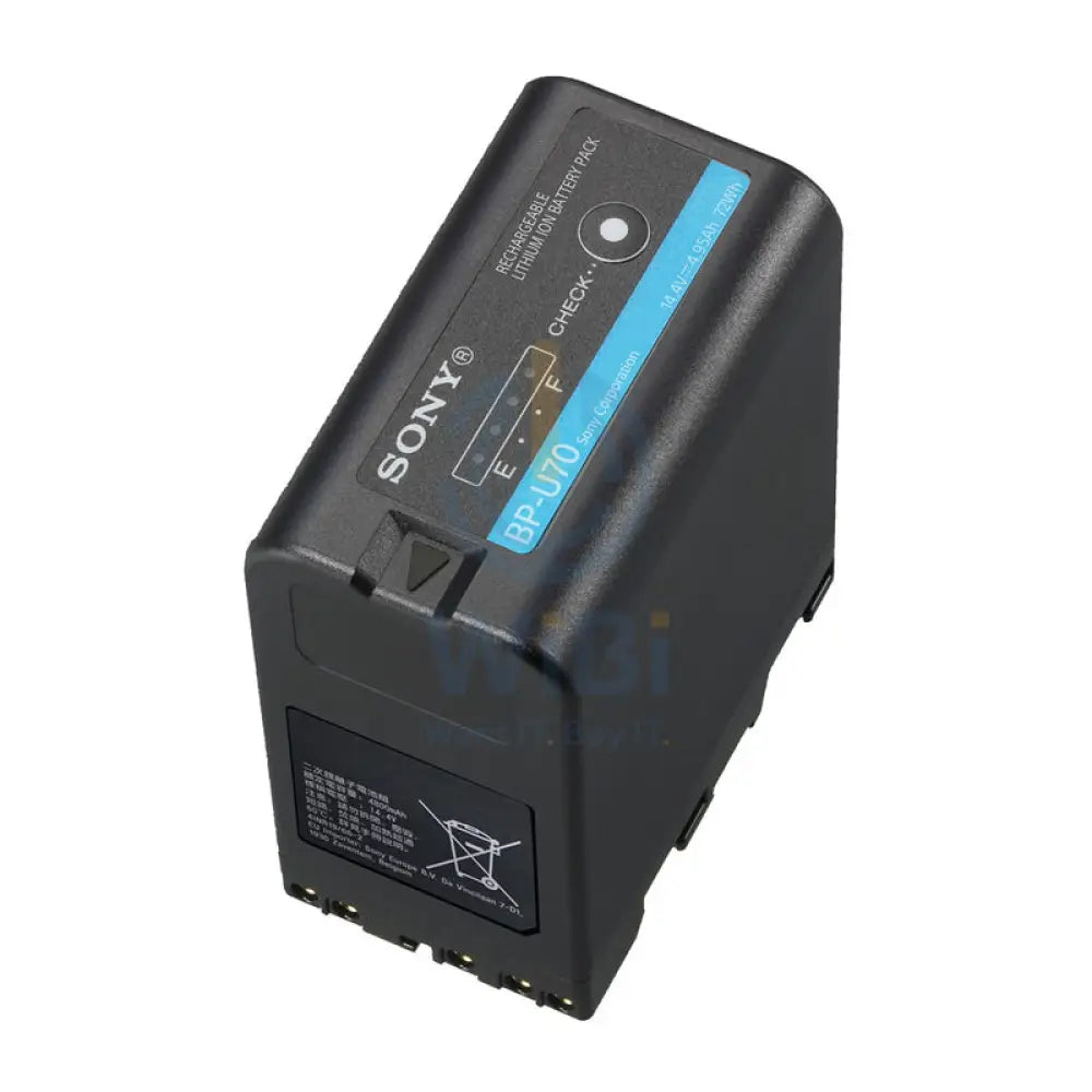 Sony BP-U70 Lithium-Ion Battery Pack - 72 Wh / Black Accessories > Camera