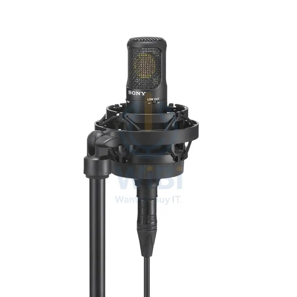 Sony C-80 Uni-directional Studio Condenser Microphone - 20kHz / XLR - Black Accessories > Audio > Microphone
