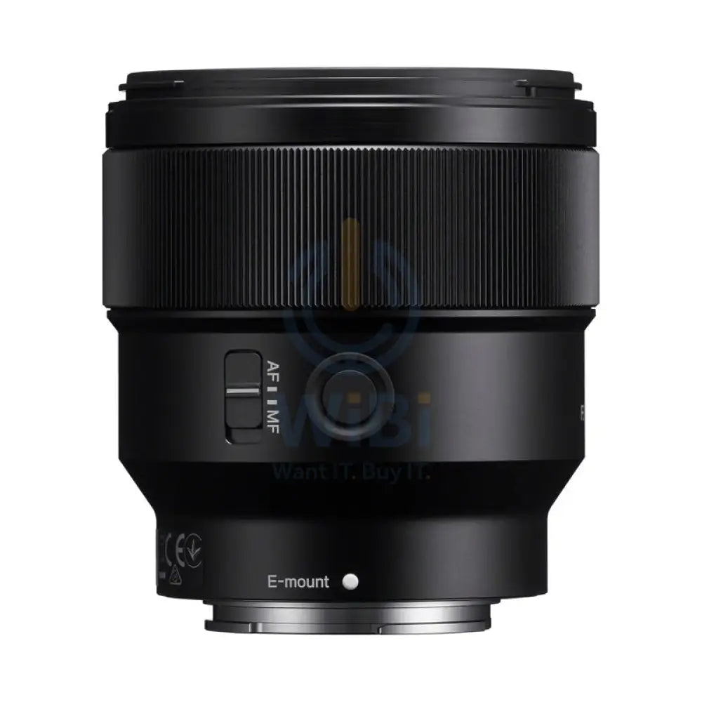 Sony E 85mm f/1.8 Telephoto Prime Lens - Full Frame / 67 mm Filter - Black Cameras > DSLR Camera Lens