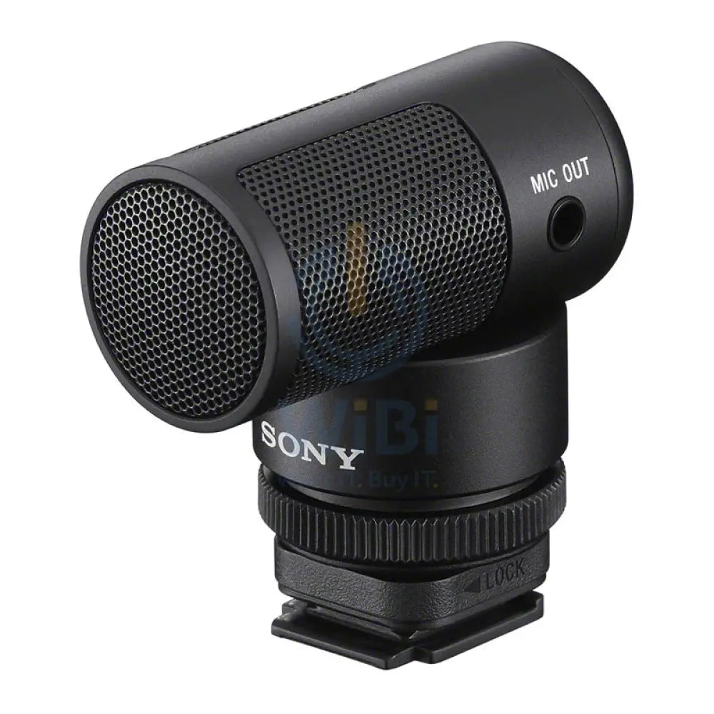 Sony ECM-G1 Ultracompact Camera-Mount Vlogger Shotgun Microphone - 3.5 mm TRS / Mono - Black Accessories > Audio >