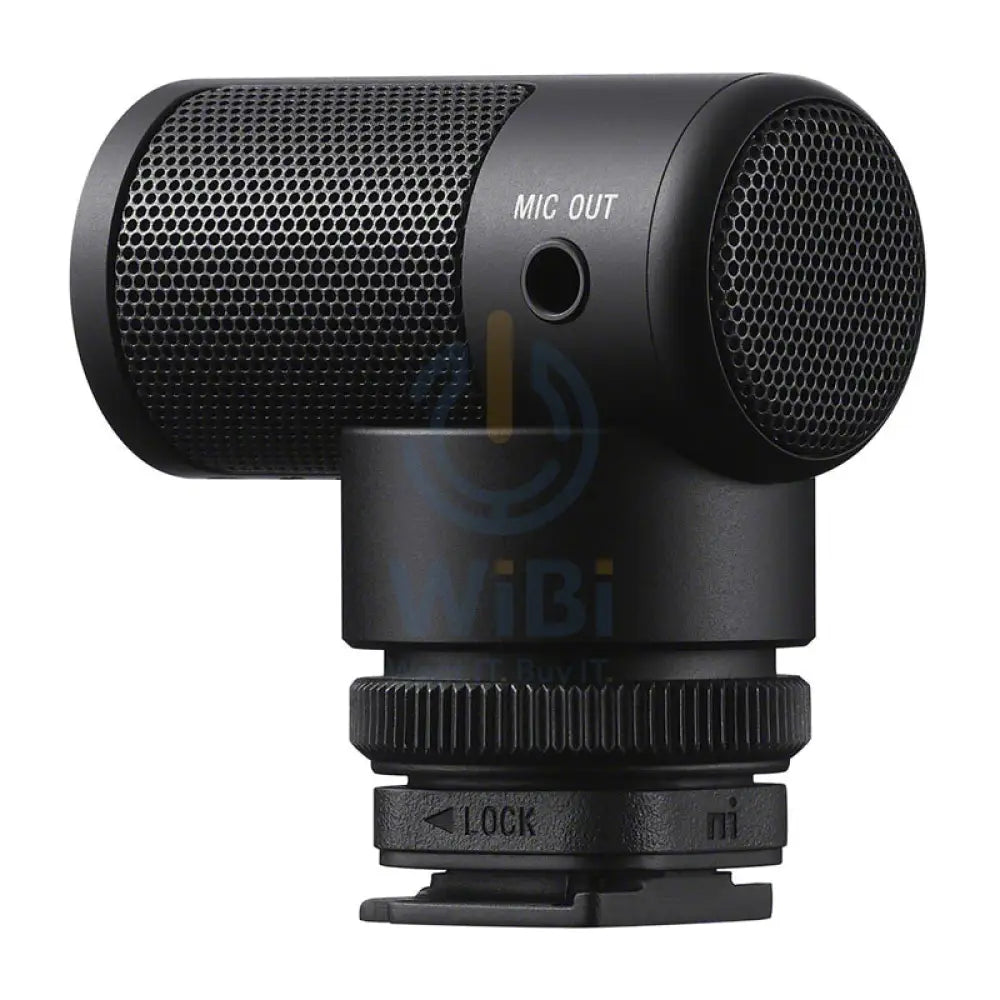 Sony ECM-G1 Ultracompact Camera-Mount Vlogger Shotgun Microphone - 3.5 mm TRS / Mono - Black Accessories > Audio >