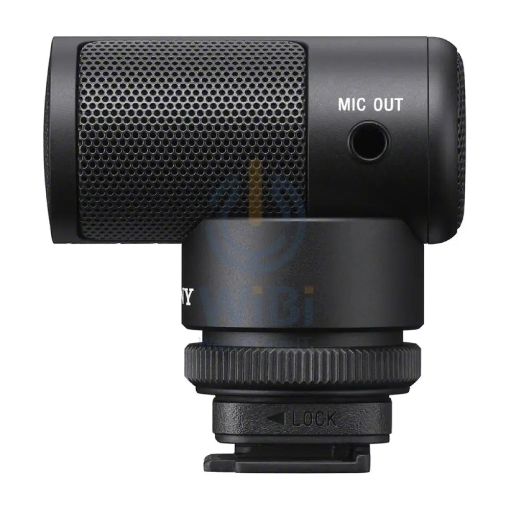 Sony ECM-G1 Ultracompact Camera-Mount Vlogger Shotgun Microphone - 3.5 mm TRS / Mono - Black Accessories > Audio >