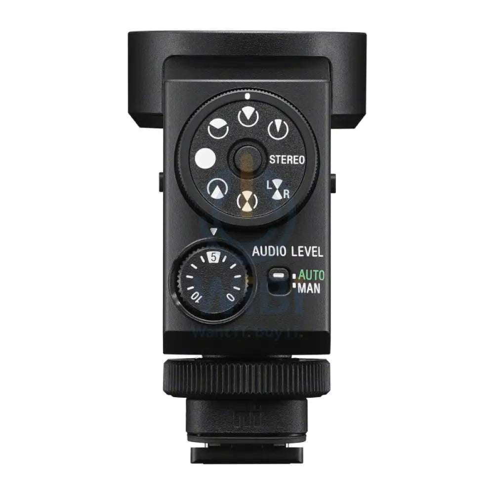 Sony ECM-M1 Compact Camera-Mount Digital Shotgun Microphone - 48 kHz / Mono / Stereo - Black Cameras > DSLR Camera Lens
