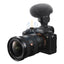 Sony ECM-M1 Compact Camera-Mount Digital Shotgun Microphone - 48 kHz / Mono / Stereo - Black Cameras > DSLR Camera Lens