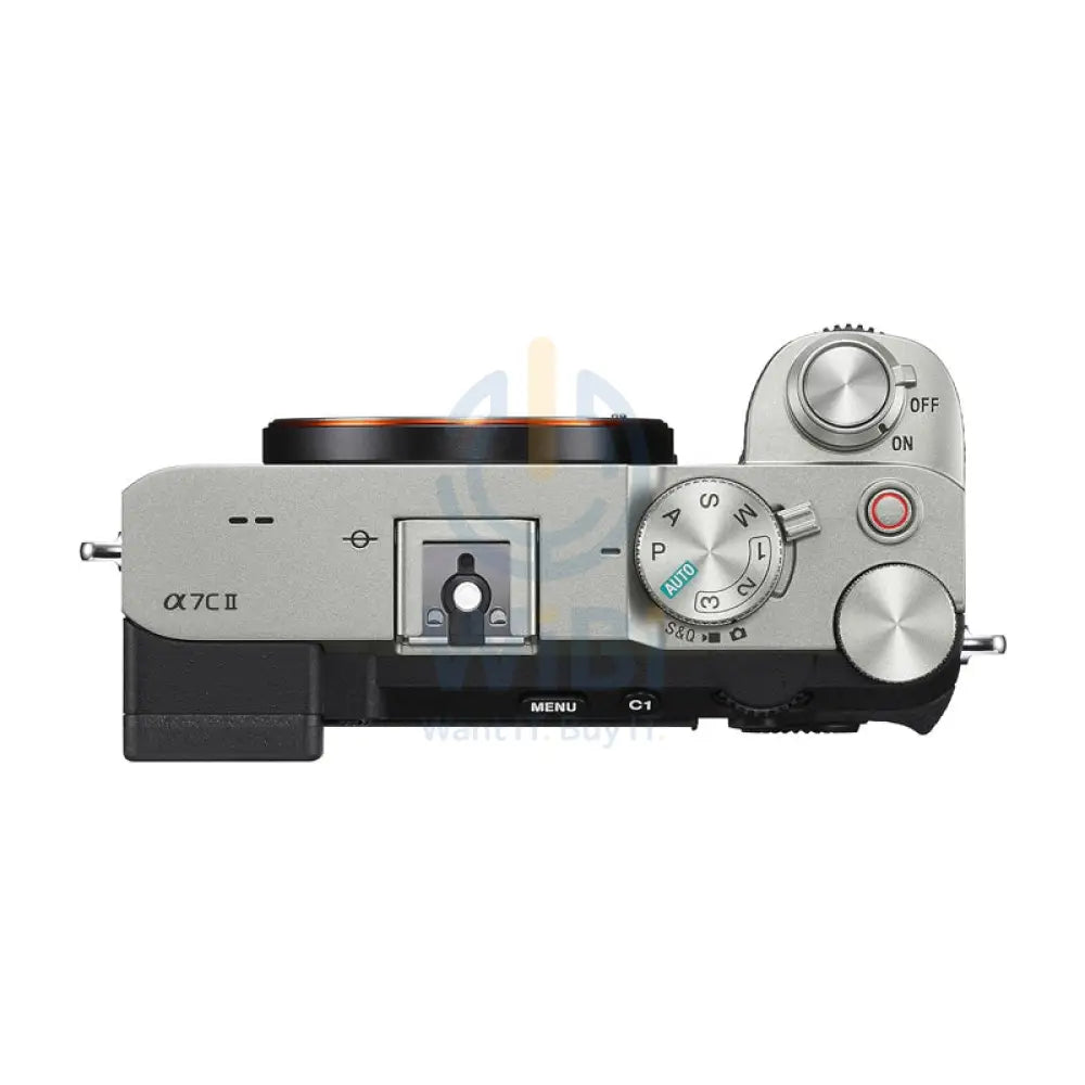 Sony ILCE-7CM2 MIRRORLESS CAMERA BODY - 34.1 MP / 2.95’’ LCD / HDMI / Wi-Fi / Bluetooth / USB - Silver Accessories >