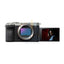 Sony ILCE-7CM2 MIRRORLESS CAMERA BODY - 34.1 MP / 2.95’’ LCD / HDMI / Wi-Fi / Bluetooth / USB - Silver Accessories >