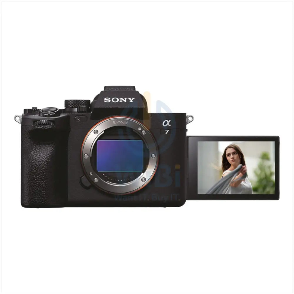 SONY ILCE-7M4/BQ AF1 ALPHA A7 IV MIRRORLESS DIGITAL CAMERA - 33 MP / 3.5mm Mini-Jack / Wi-Fi / Bluetooth / HDMI / USB