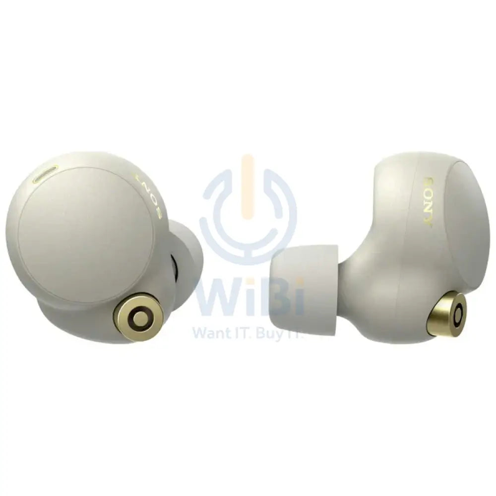 Sony Noise Cancelling Earbuds - Silver Accessories > Audio > Headphones