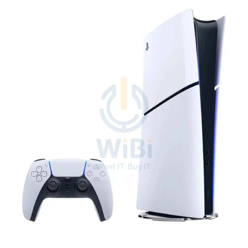 Sony Playstation 5 Slim Console Digital Edition White - 1TB Storage Gaming Consoles > Gaming Zone