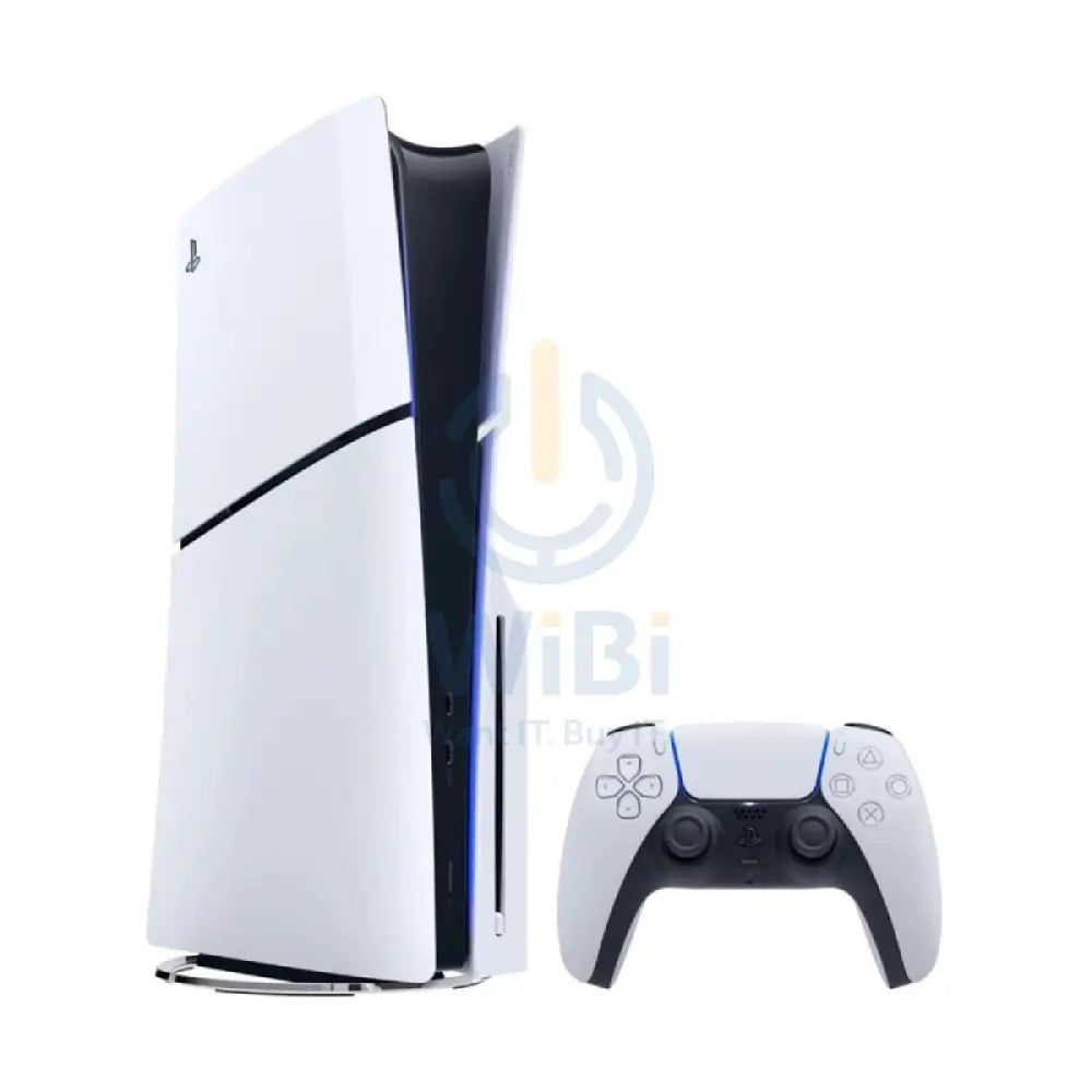 Sony Playstation 5 Slim Console Disk White - 1TB Storage Gaming Consoles > Gaming Zone