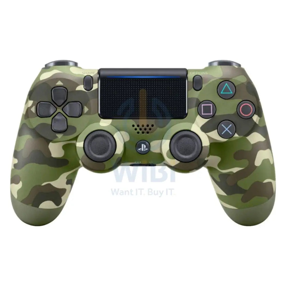 Sony PS4 DualShock Wireless Controller Green Camouflage Accessories > Gaming Controllers > Gaming Zone