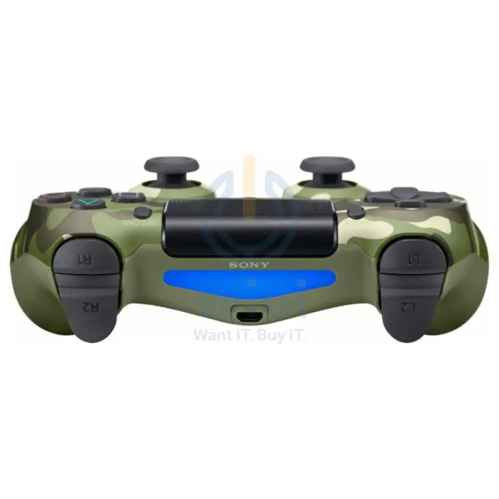 Sony PS4 DualShock Wireless Controller Green Camouflage Accessories > Gaming Controllers > Gaming Zone