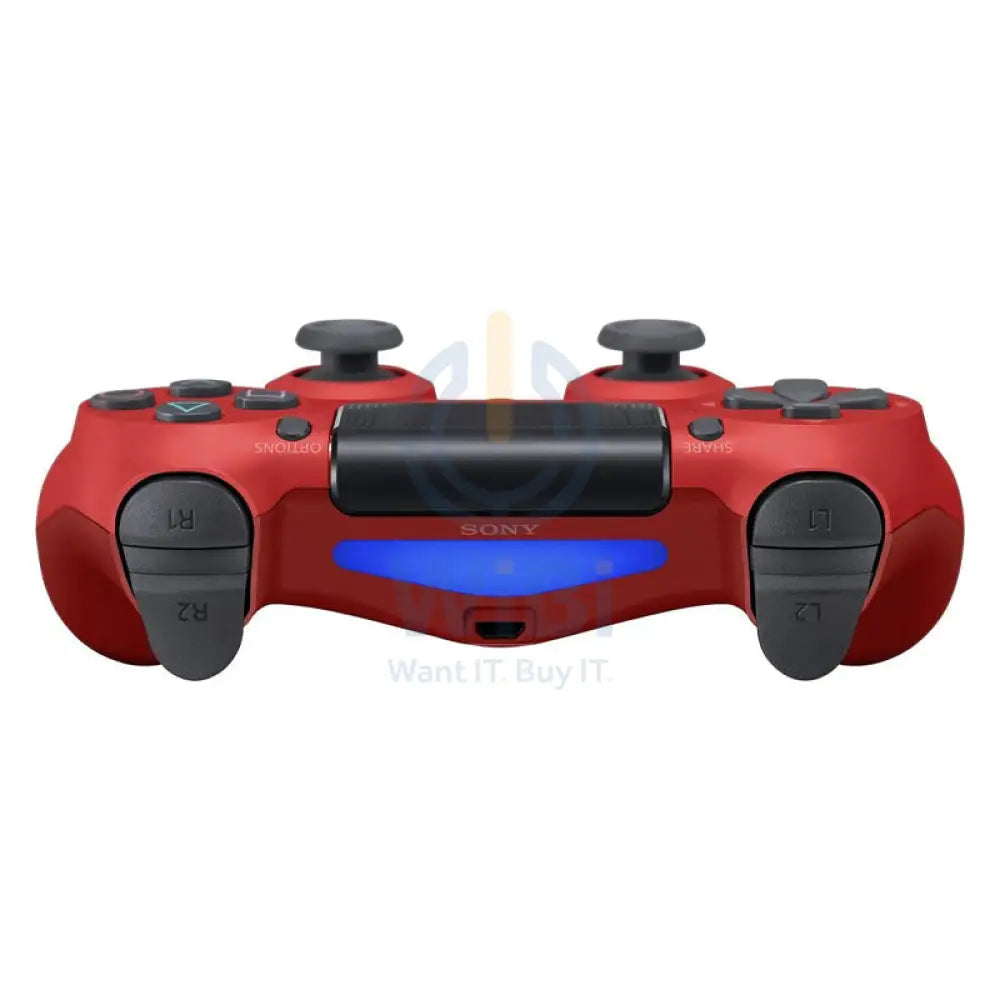 Sony PS4 DualShock Wireless Controller- RED Accessories > Gaming Controllers > Gaming Zone