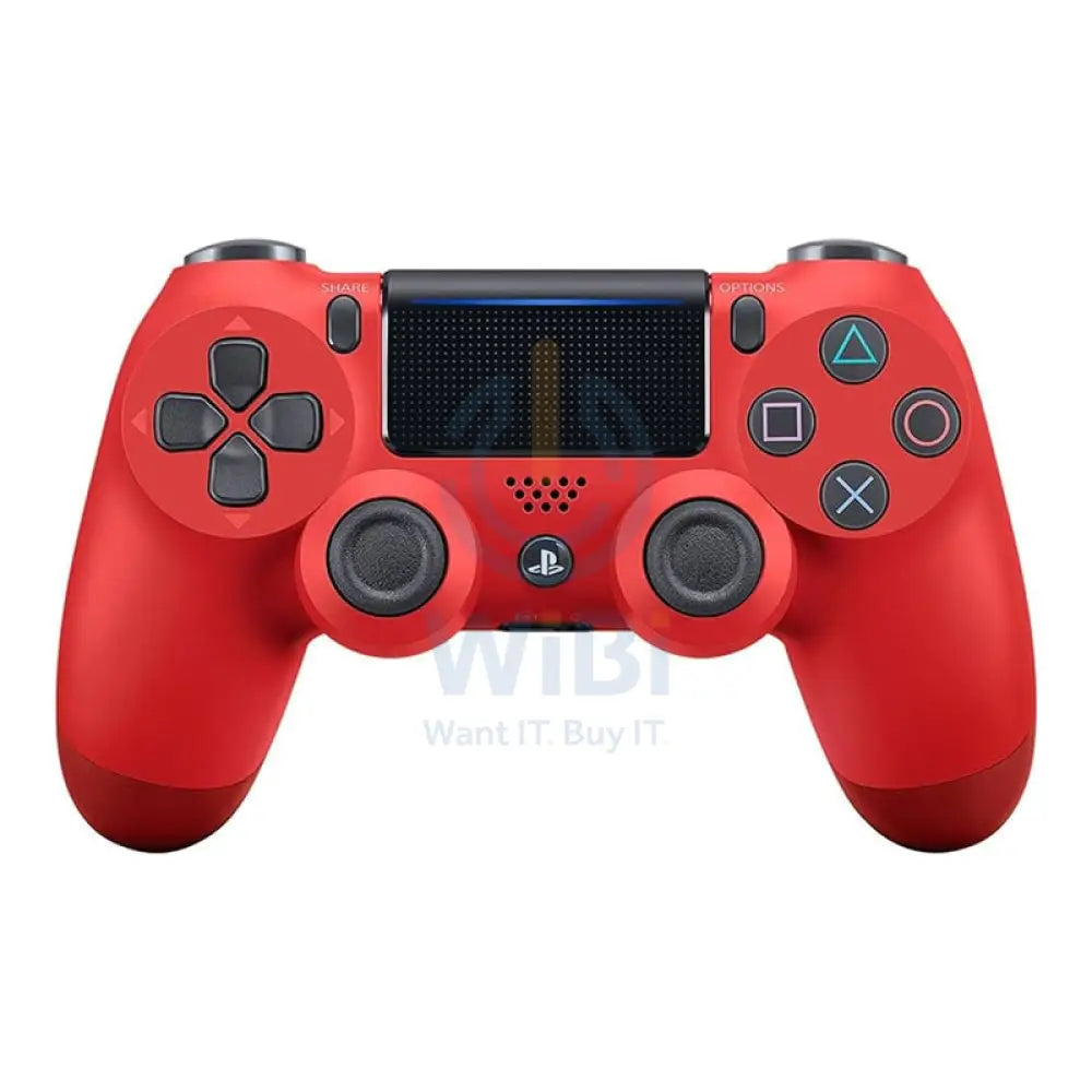 Sony PS4 DualShock Wireless Controller- RED Accessories > Gaming Controllers > Gaming Zone