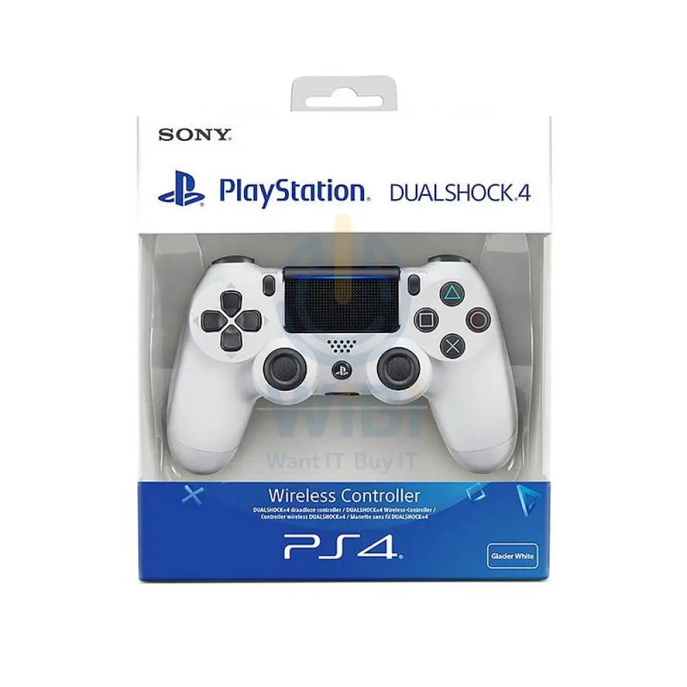 Sony PS4 Dualshock Wireless Controller - WHITE Accessories > Gaming Controllers > Gaming Zone