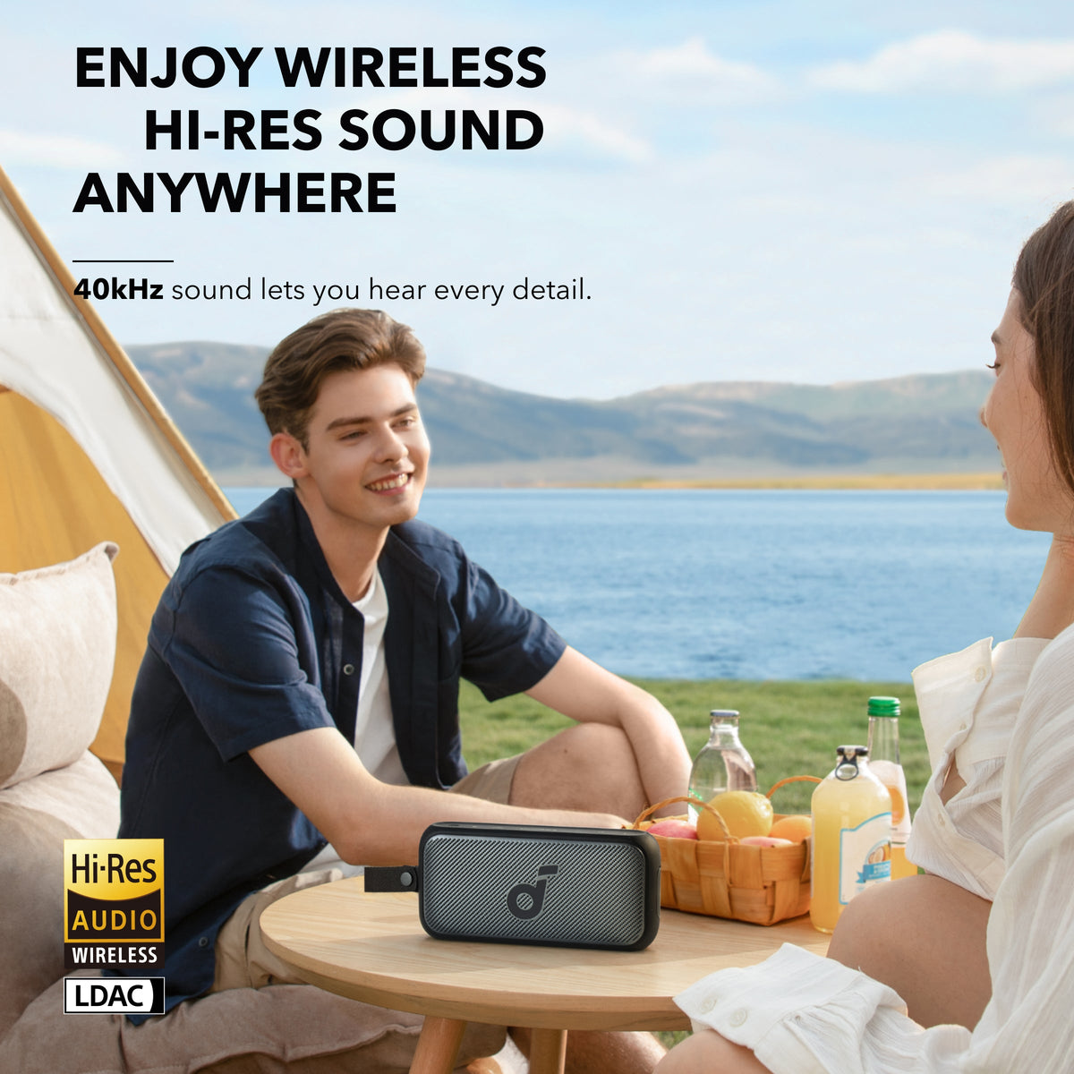 Anker Soundcore Motion 300-V2 Portable Speaker - Black