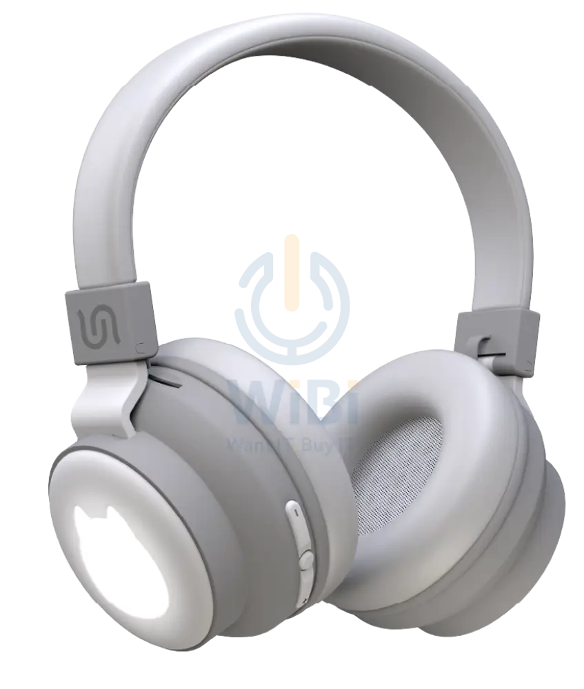 Soundtec By Porodo Kids Wireless Headphone Comfortable And Safe Headphone For Kids - White Accessories > Audio >