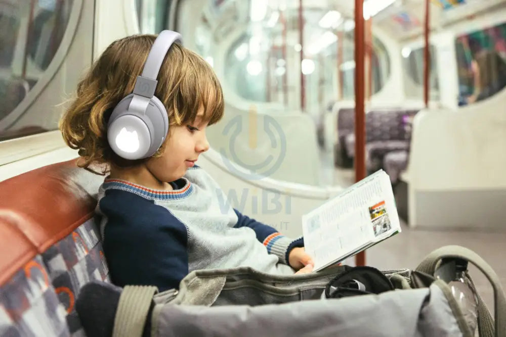 Soundtec By Porodo Kids Wireless Headphone Comfortable And Safe Headphone For Kids - White Accessories > Audio >