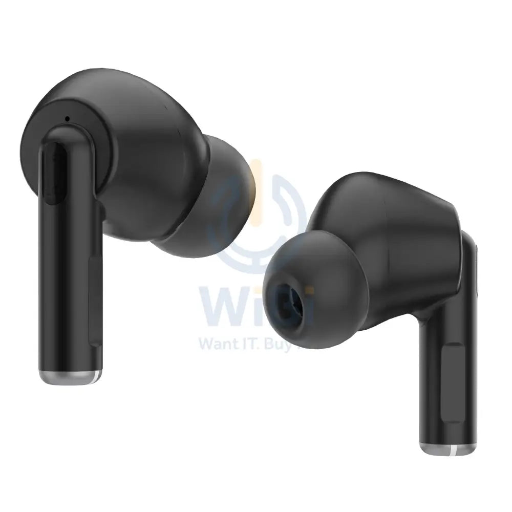 Soundtec By Porodo Wireless ANC Earbuds (Active Noise-Cancellation Technology) - Black Accessories > Audio > Headphones