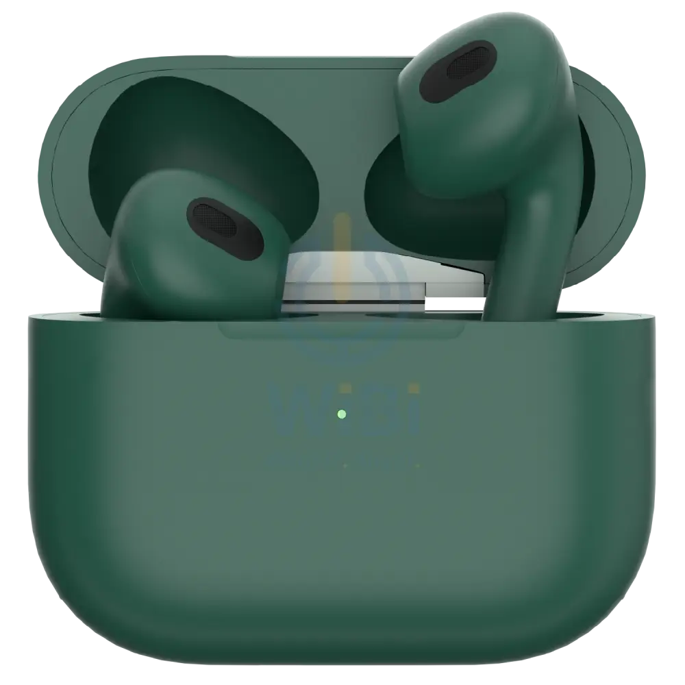 Soundtec By Porodo Wireless Earbuds 3 Wireless Charging Case & Independent Connection - Green Accessories > Mobiles &