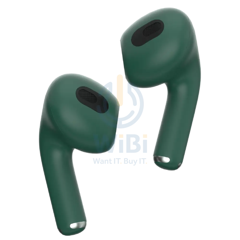 Soundtec By Porodo Wireless Earbuds 3 Wireless Charging Case & Independent Connection - Green Accessories > Mobiles &