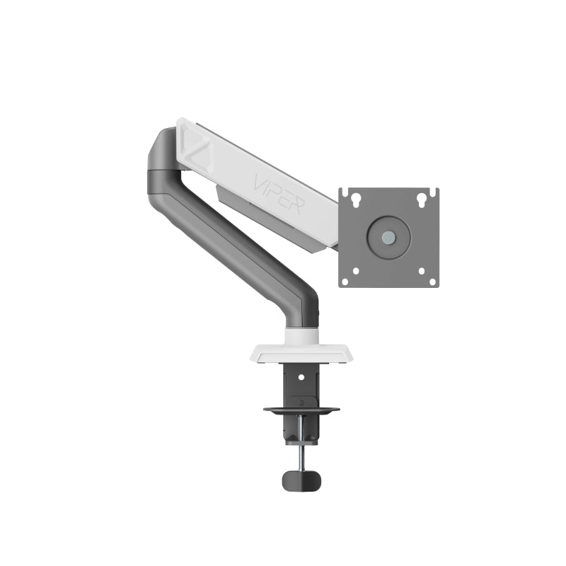 SADES Viper SA-MA01 Single Monitor Mount Arm (Max size 32"/9KG Per ARM) - White