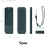 Elago R3 Protective Case for Apple TV Siri Remote - Lanyard Included - MIDNIGHT GREEN - (Warehouse Packed)