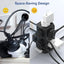 Stacked Multi-purpose Power socket with 2 USB-A Slots & 1 PD 30W USB-C Slot Detachable Accessories > Power > Power