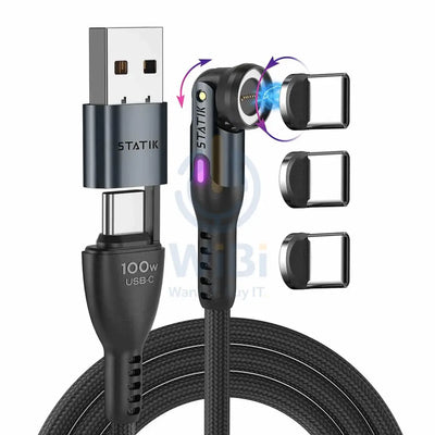 Statik 360 Pro 2.0 Magnetic Tip USB-C Cable 1.8m Accessories > Cables & Converters > Cables