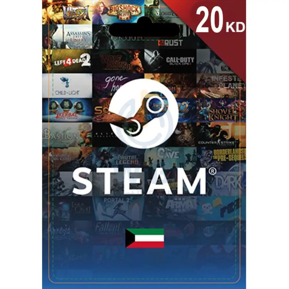 Steam Gaming Card 20KD (KUWAIT) Digital Card Digital Cards