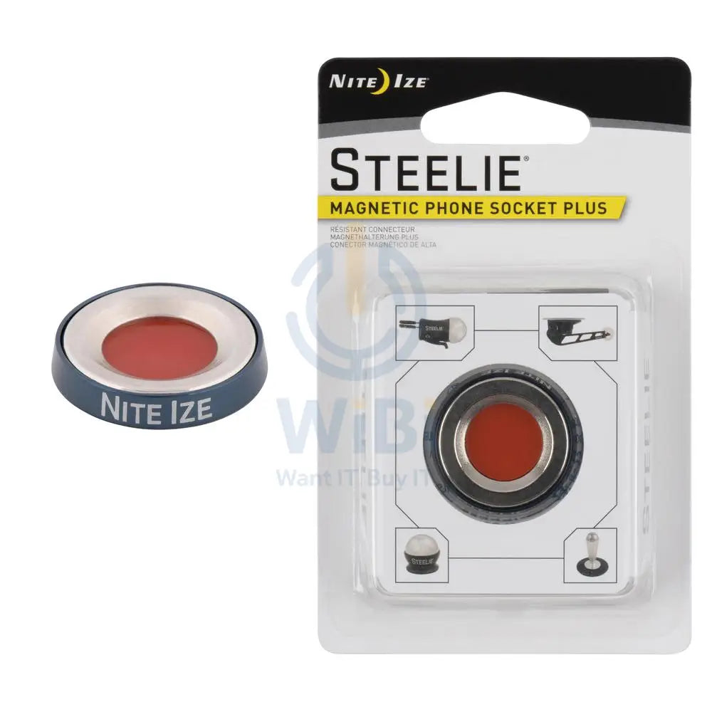 Steelie® Magnetic Phone Socket Plus Accessories > Mobiles & Tablets > Mobiles > Mobile Holder / Stands
