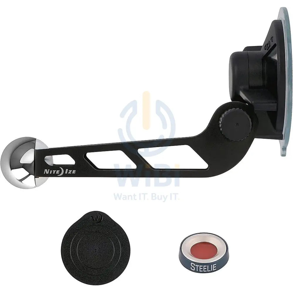 Steelie® Windshield Kit Plus - Black Accessories > Mobiles & Tablets > Mobiles > Mobile Holder / Stands