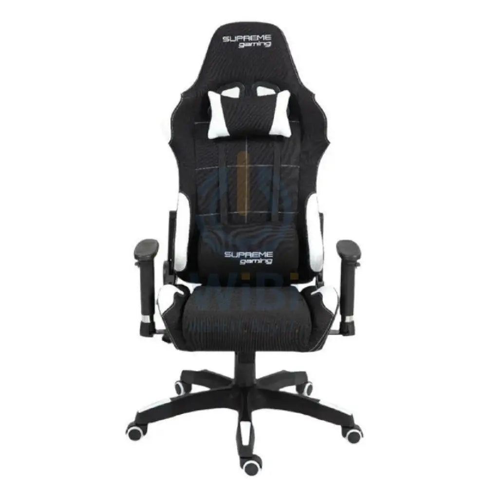 SUPREME UMGC107B Gaming Chair - Black/White Accessories > Chairs > Gaming Zone