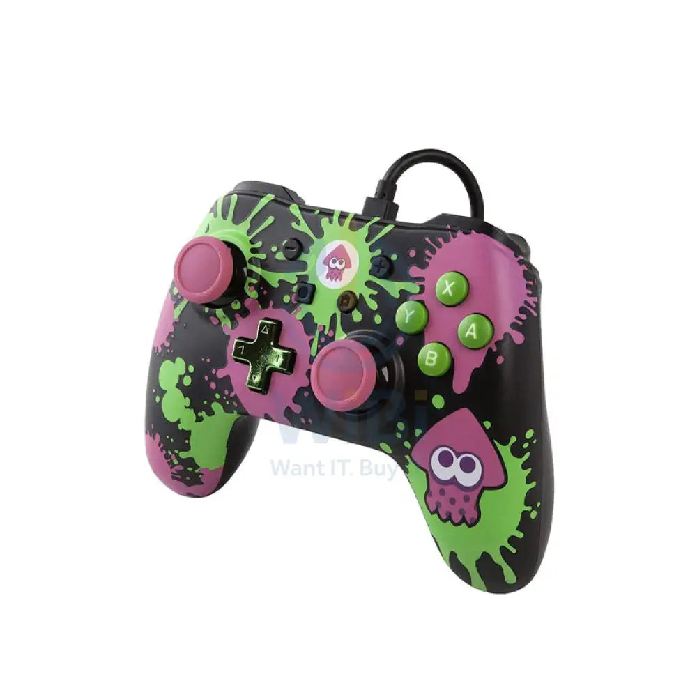 SW POWER A Wired Controller - SPLATOON 2 Accessories > Gaming Controllers > Gaming Zone