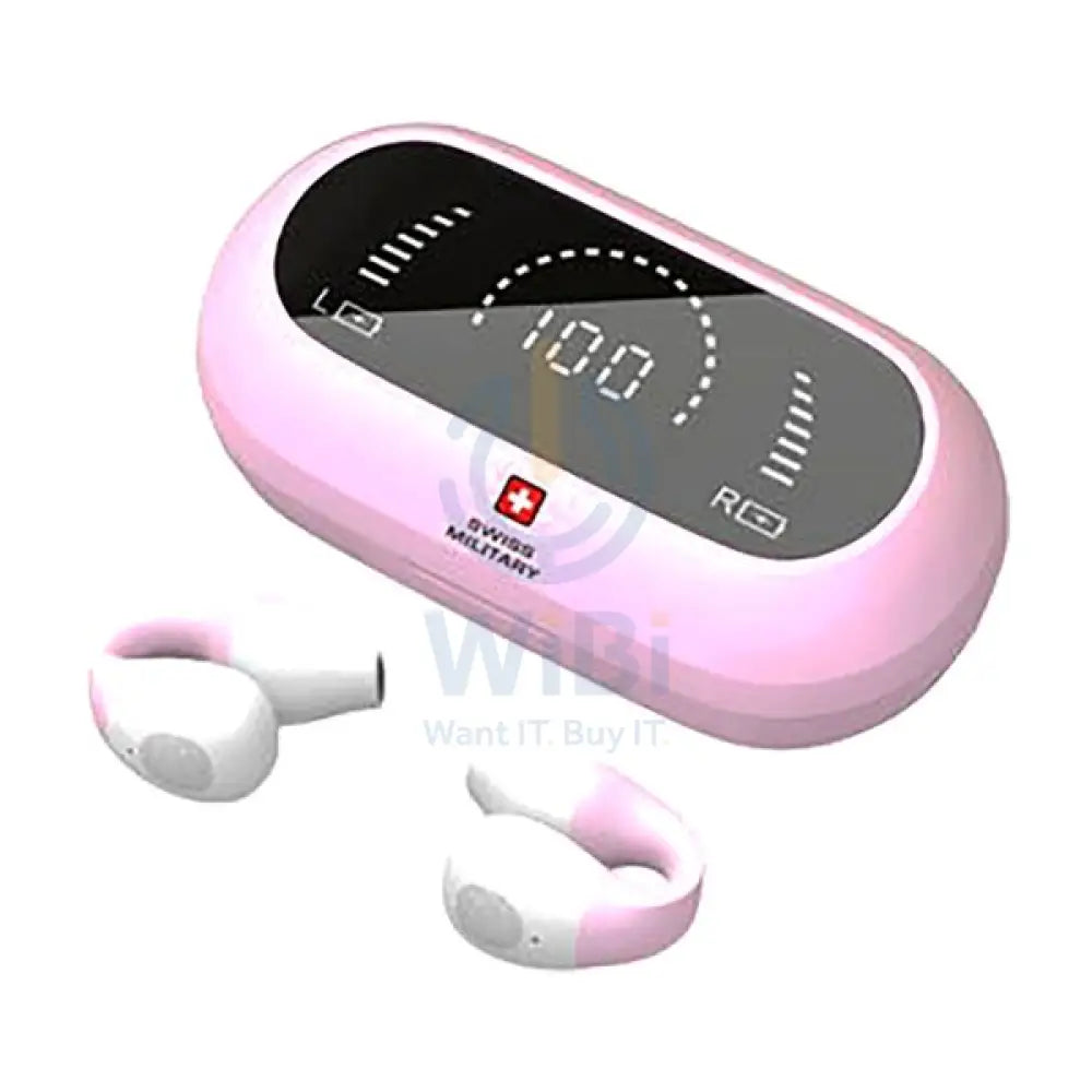 Swiss Military Delta 4 True Wireless Earbuds - Wireless / Pink Accessories > Audio > Headphones
