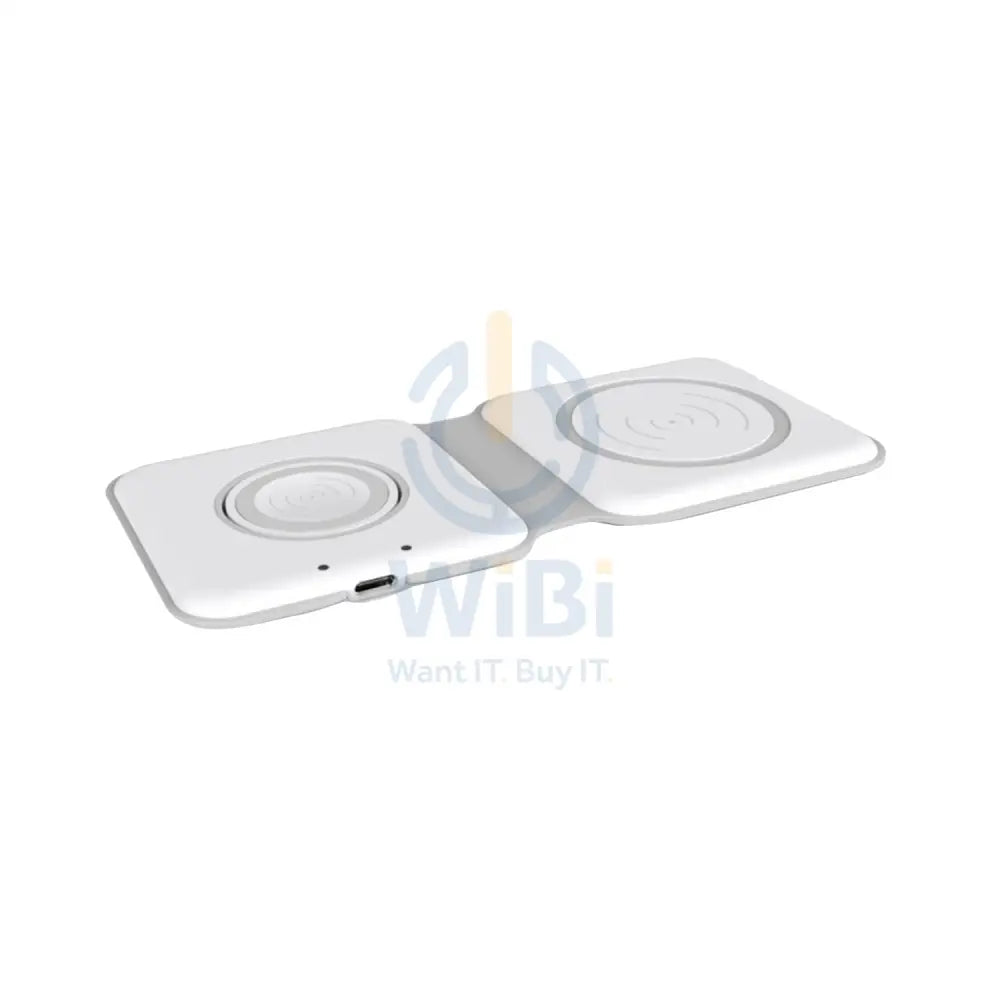 Swiss Military MagSafe Power Portable 2 in 1 Wireless Charger - White Accessories > Power Adapters