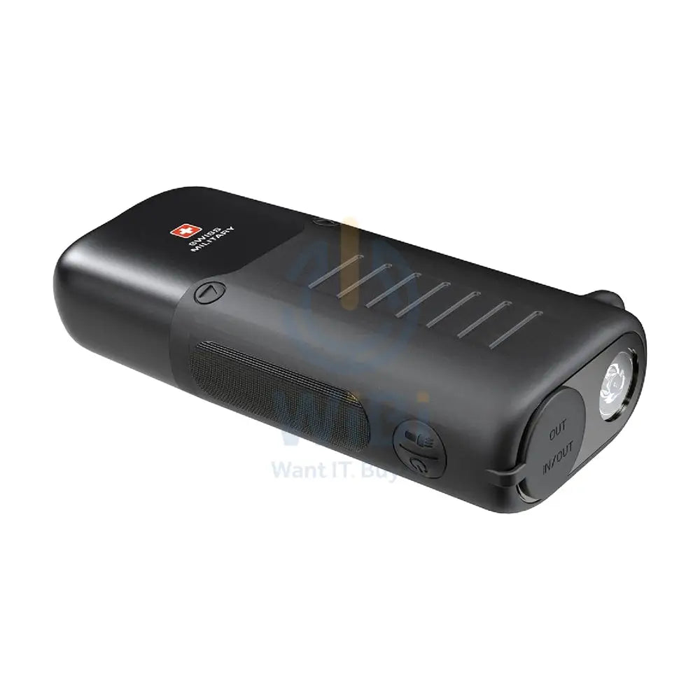Swiss Military Power Bank - 30W / 10000mAh / Black Accessories > Power Bank