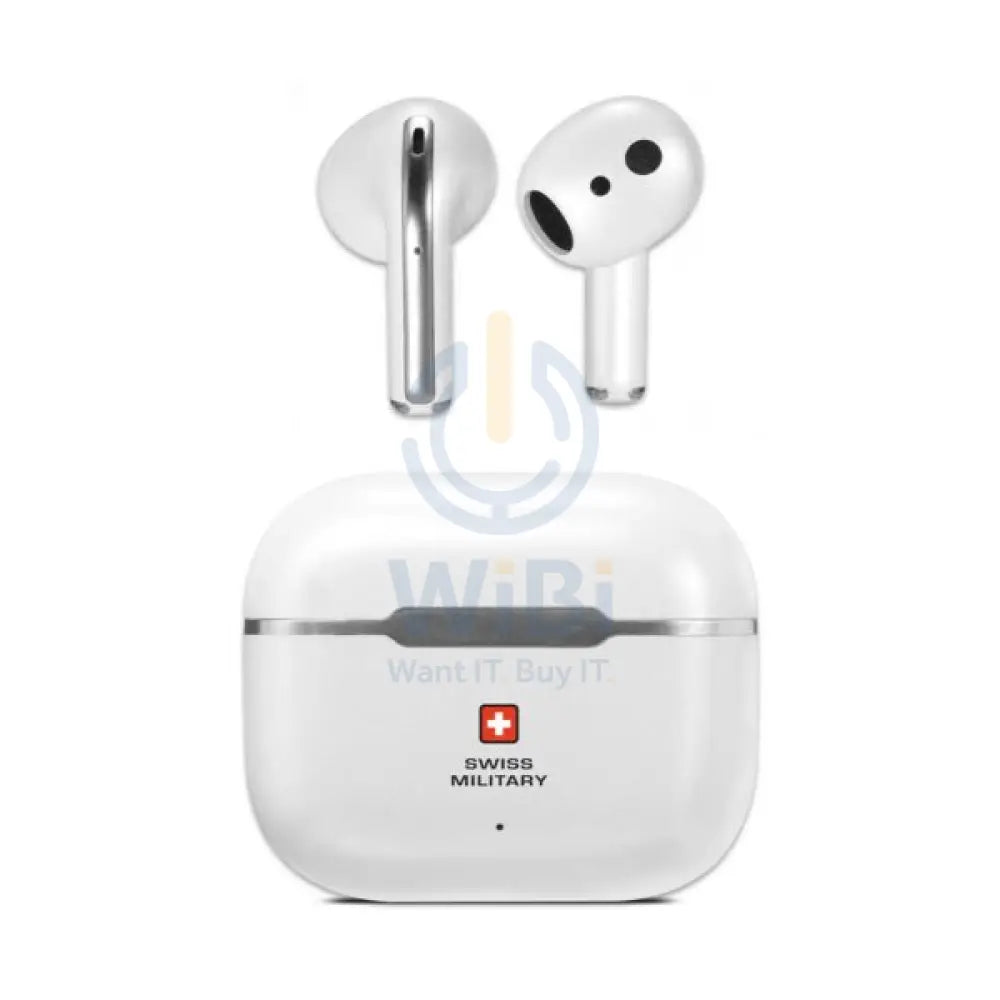 Swiss Military Victor 2 Earbuds - ENC / Wireless / White Accessories > Audio > Headphones
