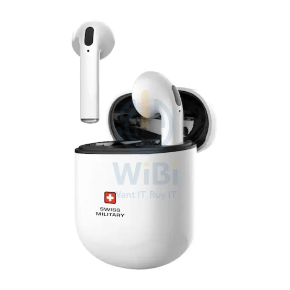 Swiss Military Victor 5 TWS Earbuds - Wireless / White Accessories > Audio > Headphones