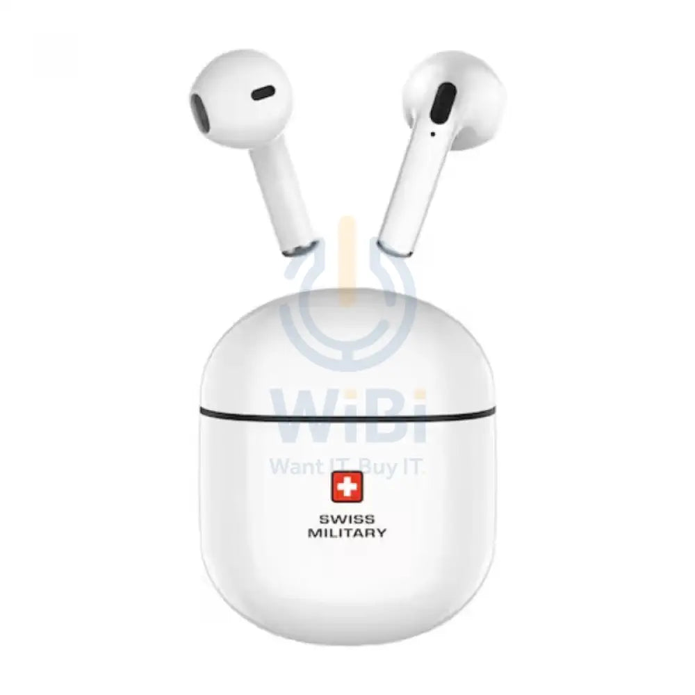 Swiss Military Victor 5 TWS Earbuds - Wireless / White Accessories > Audio > Headphones