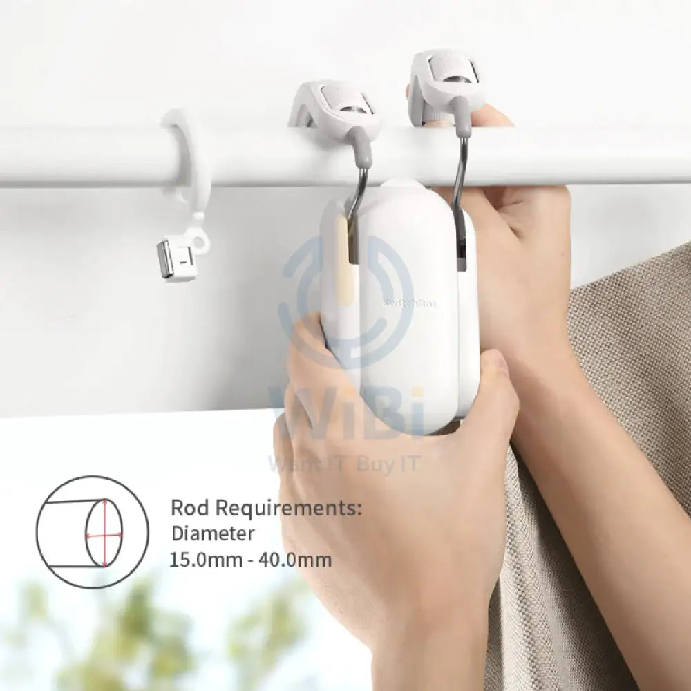 SwitchBot Curtain Rod 2 - White Accessories > Smart Devices