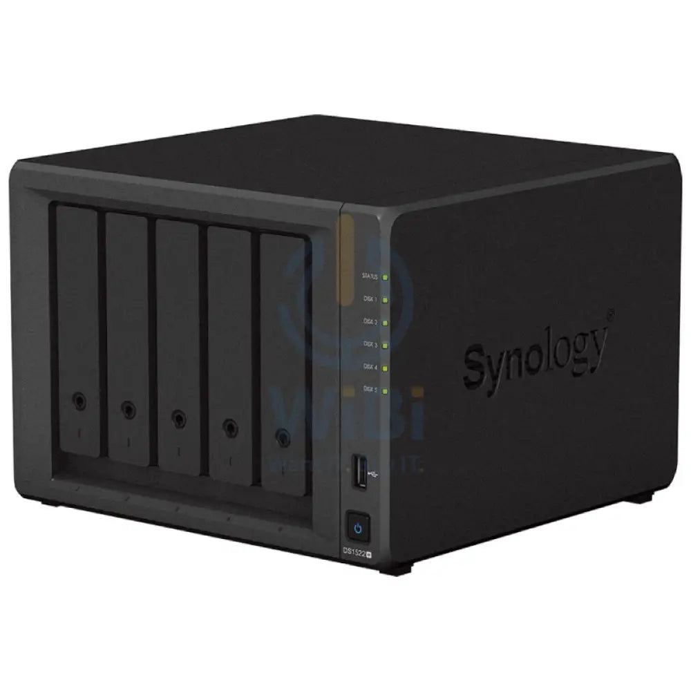 Synology DiskStation DS1522 + - SATA / 5-Bays / USB / LAN / eSATA / Desktop Storage > NAS Storage