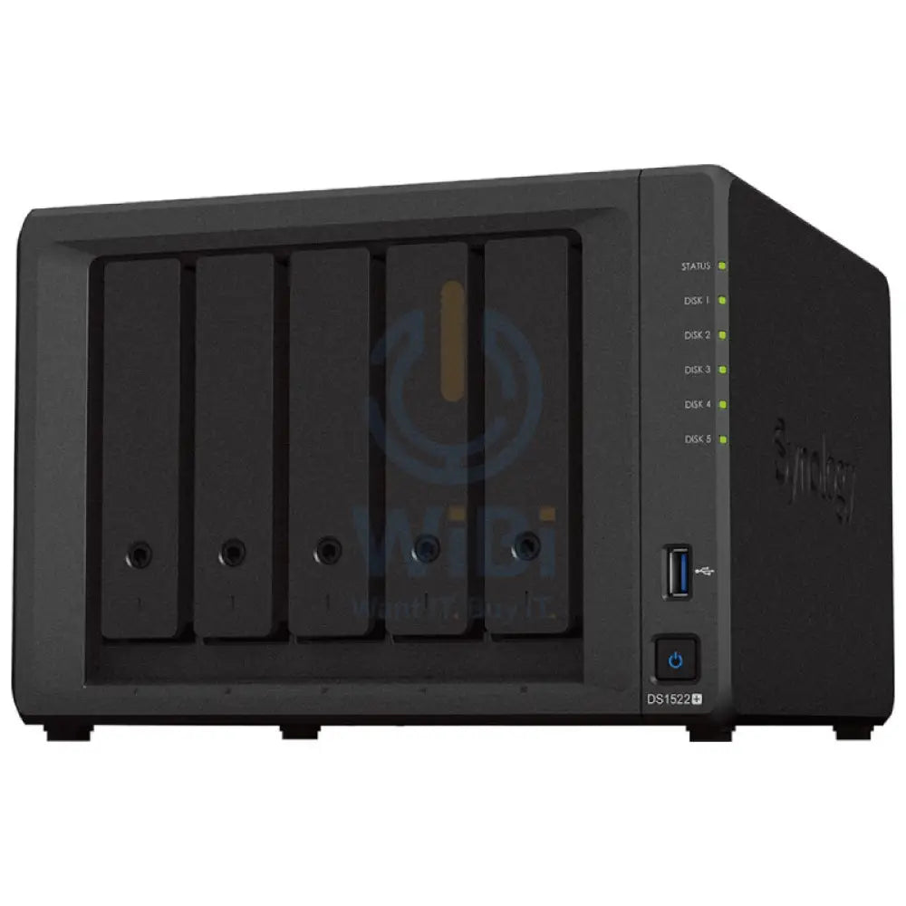 Synology DiskStation DS1522 + - SATA / 5-Bays / USB / LAN / eSATA / Desktop Storage > NAS Storage