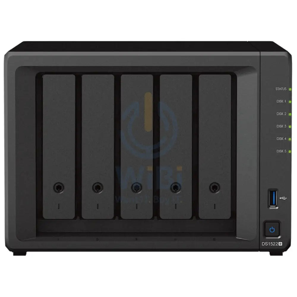 Synology DiskStation DS1522 + - SATA / 5-Bays / USB / LAN / eSATA / Desktop Storage > NAS Storage