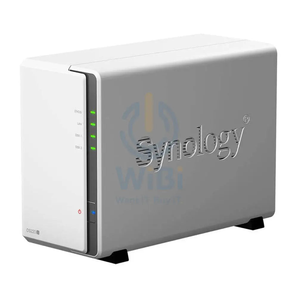 Synology DiskStation DS220J - 8TB / 2x 4TB / SATA / 2-Bays / USB / LAN / Desktop