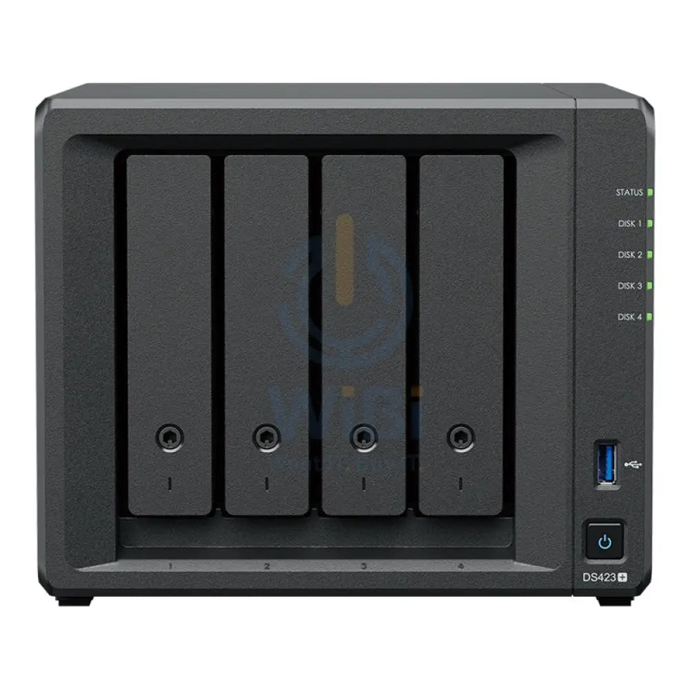 Synology DiskStation DS423 + - 48TB / 3x 16TB / SATA / 4-Bays / USB / LAN / Desktop Storage > NAS Storage