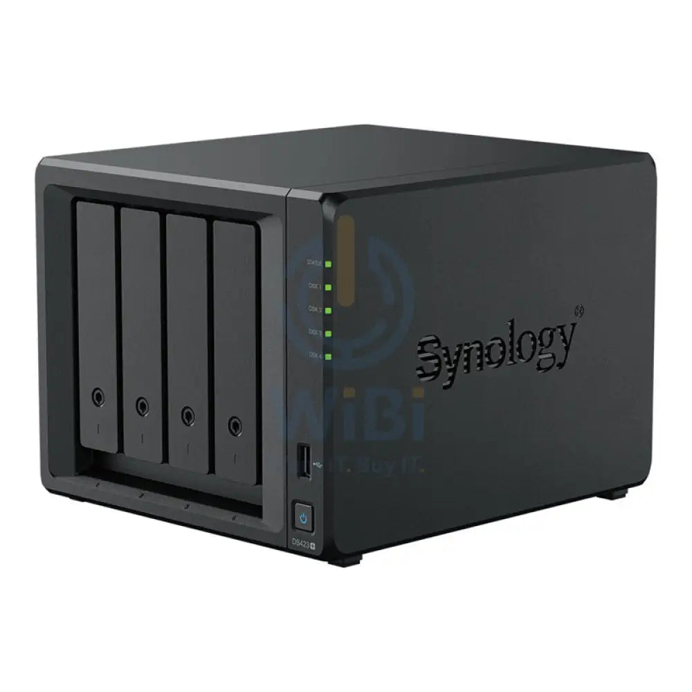 Synology DiskStation DS423 + - 48TB / 3x 16TB / SATA / 4-Bays / USB / LAN / Desktop Storage > NAS Storage