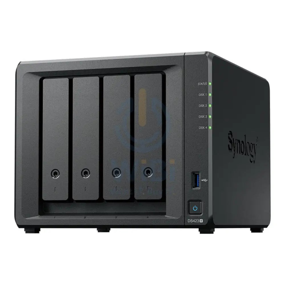 Synology DiskStation DS423 + - 64TB / 4x 16TB / SATA / 4-Bays / USB / LAN / Desktop Storage > NAS Storage