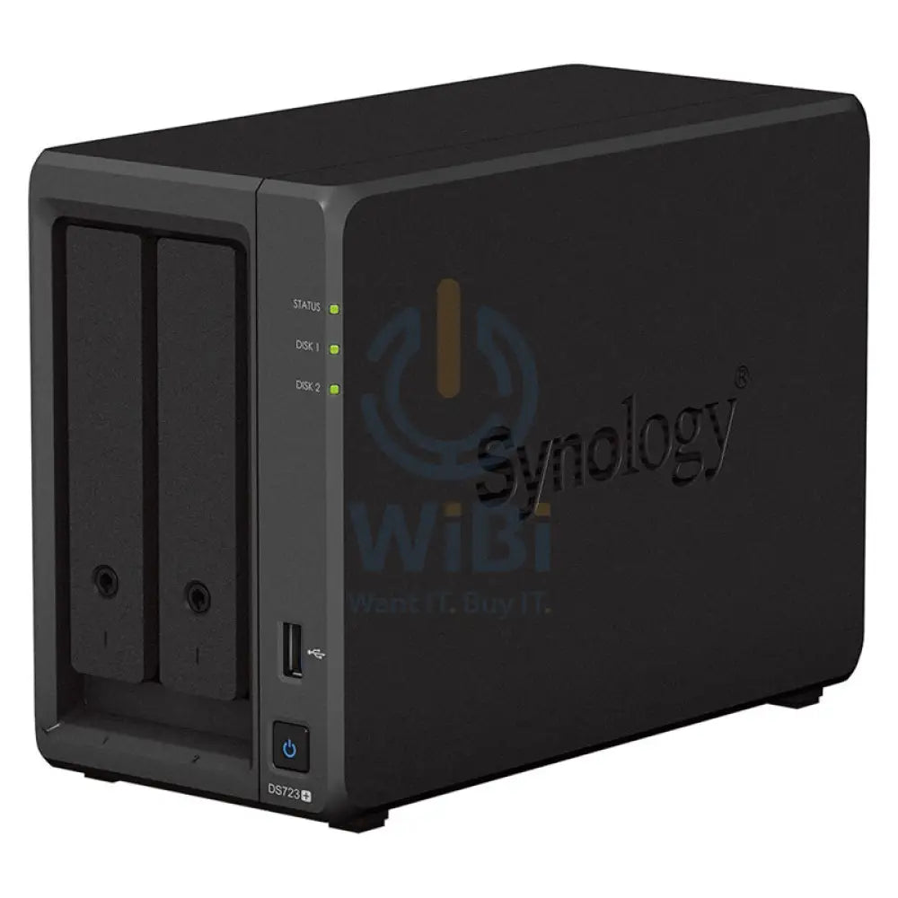 Synology DiskStation DS723 + - SATA / 2-Bays / USB / LAN / eSATA / Desktop Storage > NAS Storage