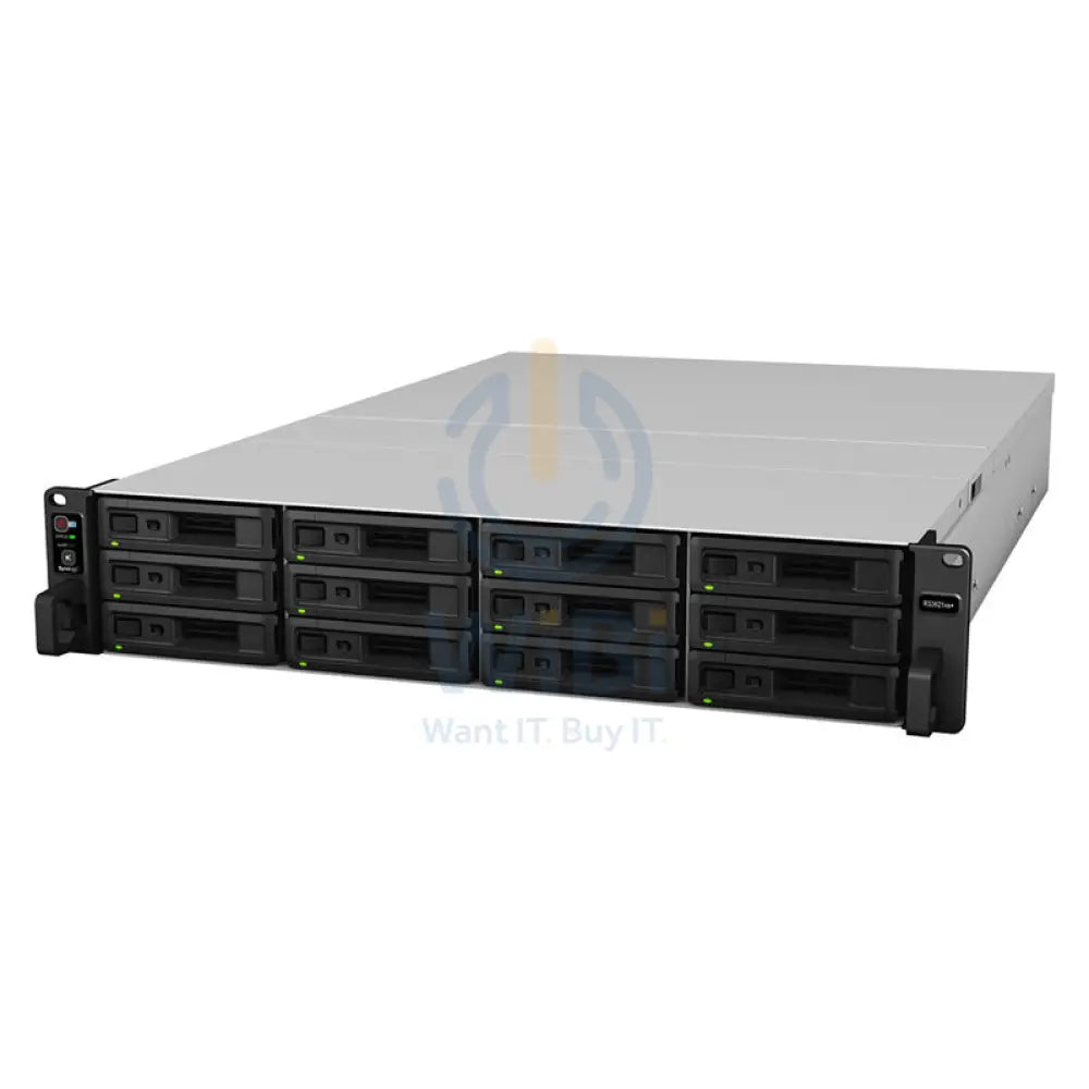 Synology RackStation RS3621xs + - 144TB / 8x 18TB / SATA / 12-Bays / USB / LAN / Rack (2U) Storage > NAS Storage